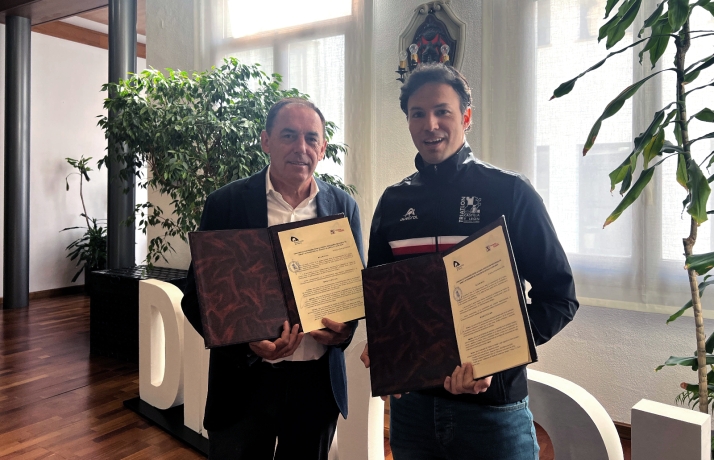 La Diputación y la Federación de Triatlón de Castilla y León colaboran para promocionar y desarrollar competiciones nacionales en la provincia de Soria