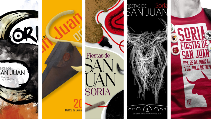 Estos son los cinco finalistas para convertirse en el cartel de las fiestas de San Juan 2024