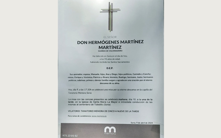 Fallece Hermógenes Martínez, leyenda en el guarderío de Valonsadero