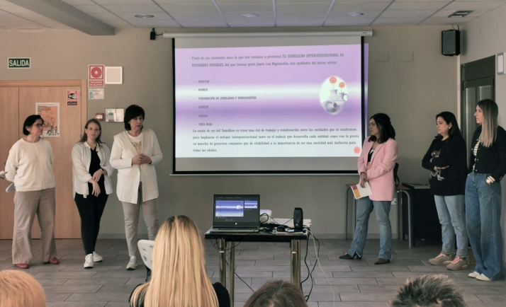 La Diputación rompe barreras de edad en las jornadas de concienciación por el Día Europeo de la Solidaridad Intergeneracional en Ágreda