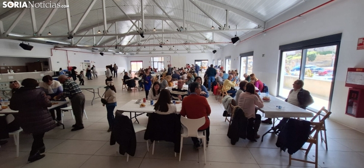 Medio millar de raciones durante la jornada solidaria de Manos Unidas en Ágreda