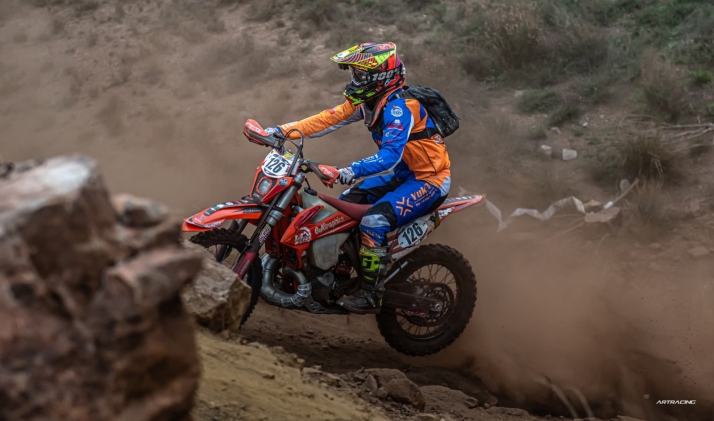 Buenas sensaciones para los sorianos en el Nacional de Hard Enduro
