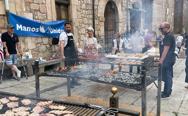 Este sábado, gran parrillada solidaria en Vinuesa
