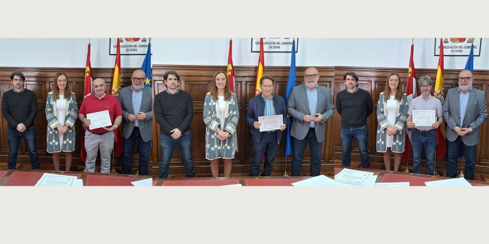 Reconocimiento de la Red Nacional de Radio de Emergencia a tres colaboradores sorianos