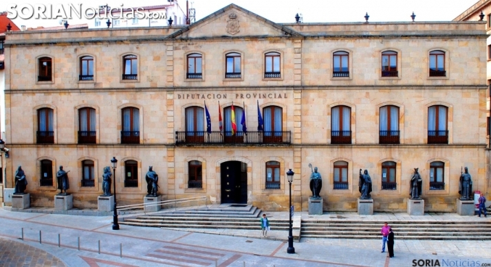 La Diputación de Soria dictamina dos expedientes de modificación de crédito de más de 54 millones de euros