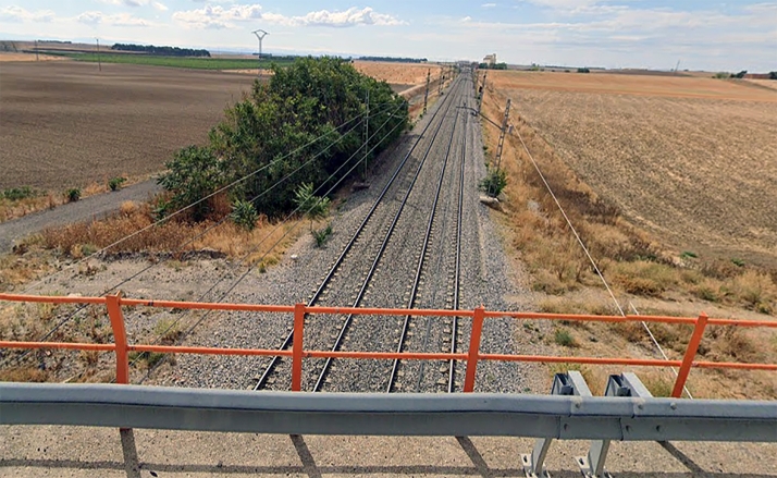 Fallece una persona tras ser arrollada por un mercancías en Valladolid