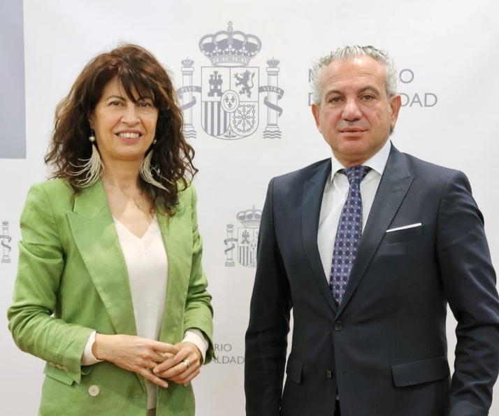 Nicanor Sen aborda con la ministra Ana Redondo las acciones en materia de Igualdad en Castilla y León
