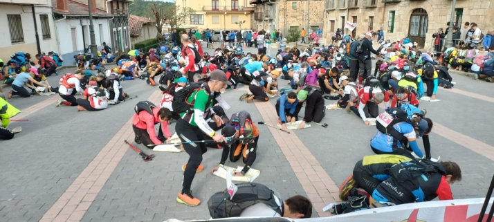400 personas recorren los bosques de Pinares en el Campeonato de España de Orientación