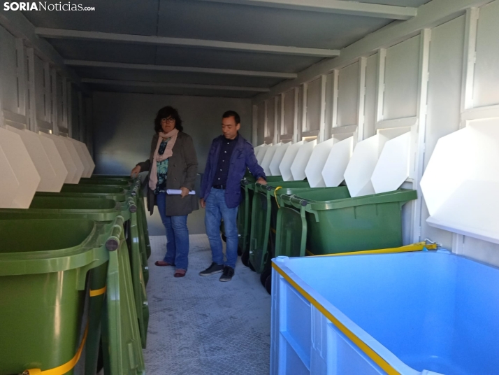 Soria incorpora un nuevo punto limpio móvil en la ciudad
