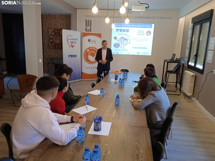 ¿Cómo detectar un ictus a tiempo en el ambiente laboral? Las empresas de Soria ya lo saben