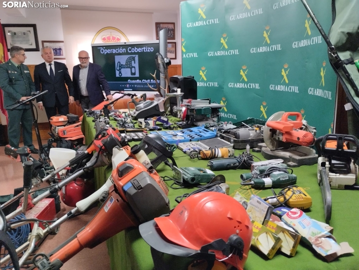 Desarticulada una banda con sede en Madrid y responsable de unos 100 robos en varias provincias