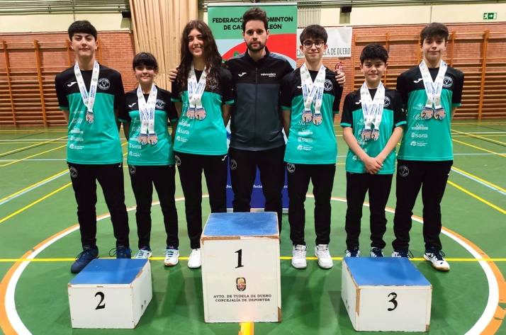 El Valonsadero Bádminton, 4 de 5 en el Autonómico sub17