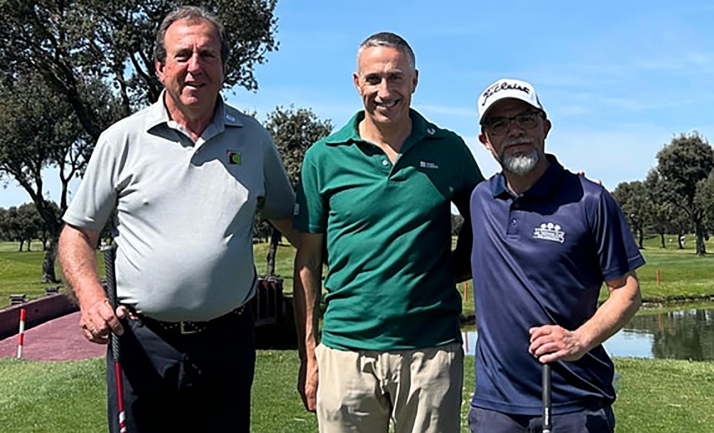 Domingo Berná roza el top ten en el Regional sénior de golf