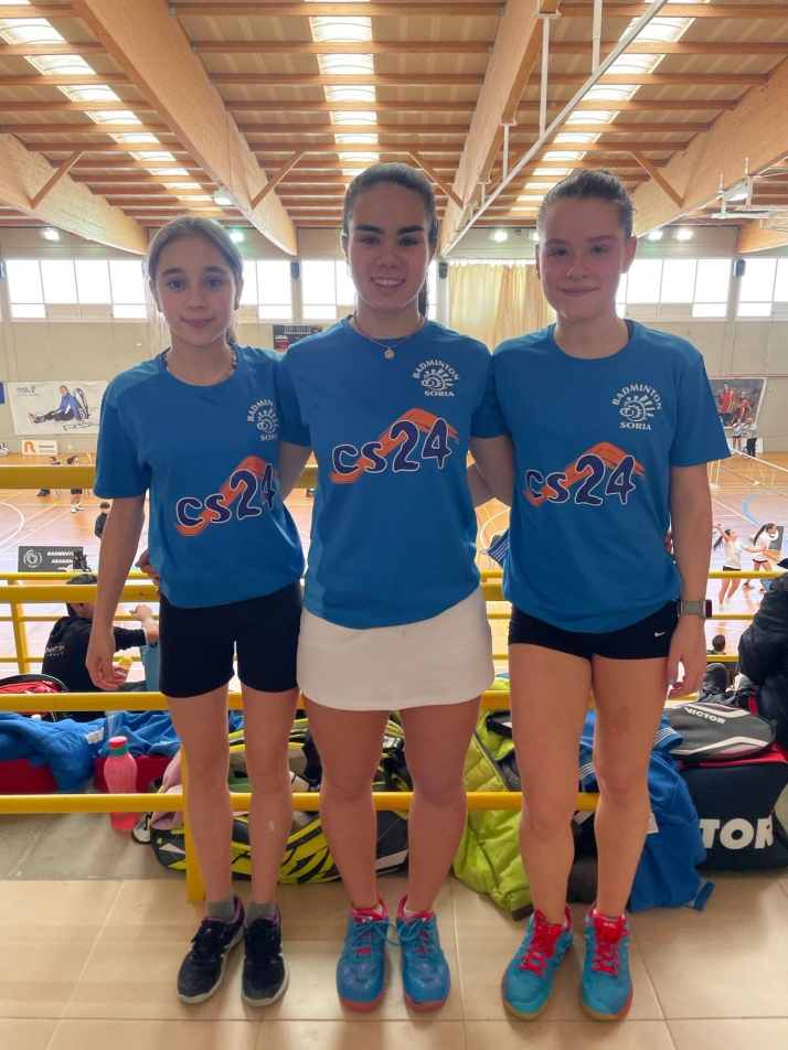 Fin de semana ajetreado para el Club Bádminton Soria