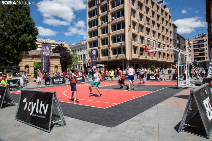 Más de 300 jugadores participarán en el 3x3 Street Basket Tour de Soria