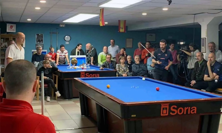 El Amistad Numancia de billar acude al nacional de clubes en 5 quillas 