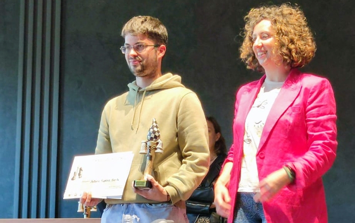 El ajedrecista soriano Antonio Rupérez, tercero en Logroño