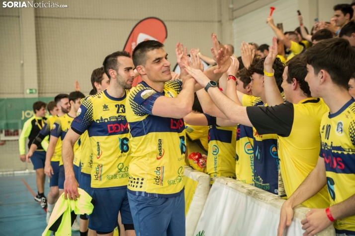 Así se ha vivido el BM Soria vs La Roca de la Fase de Ascenso a Plata