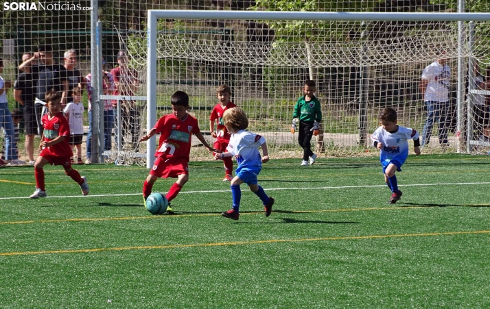 Este sábado, el II Torneo Debutantes de fútbol en Golmayo