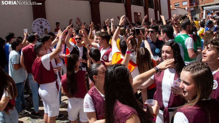 EN FOTOS | Las peñas de Soria viven una bonita y divertida jornada de convivencia en el Interpreñas 2024