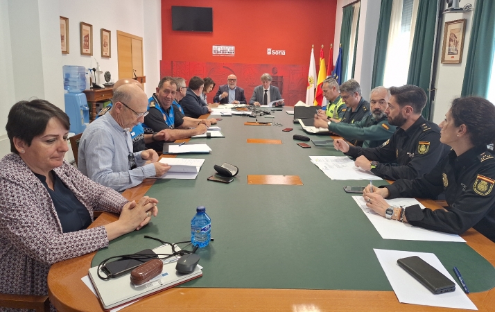 Reunión institucional para velar por la seguridad durante las Europeas y las fiestas de San Juan