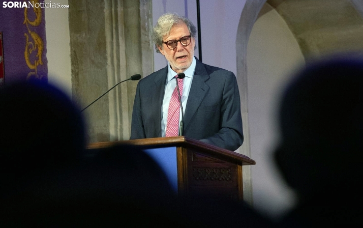 Santiago Aparicio, en la Gala FOES: El empresario soriano salva las dificultades de la provincia con más horas de trabajo