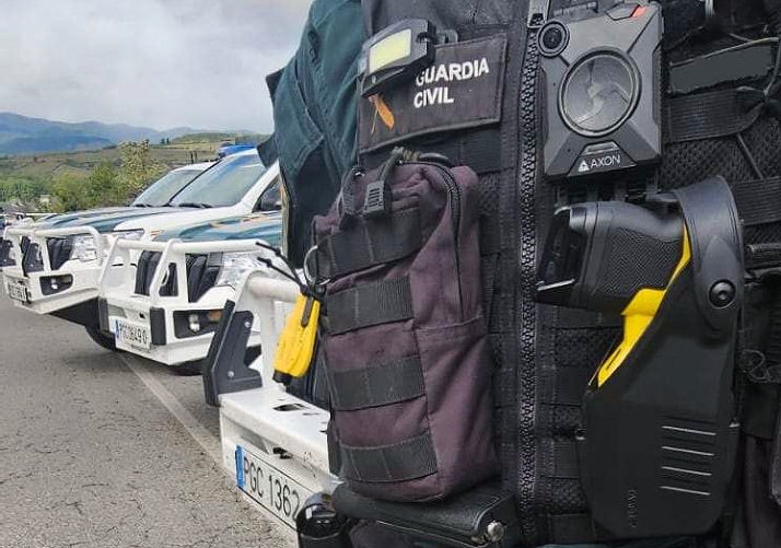 La Guardia Civil comienza a utilizar las pistolas Taser en Castilla y León