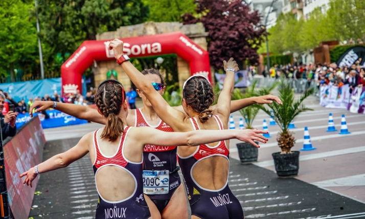 El Triatlón Soriano finaliza la Liga de Duatlón con dos resultados históricos