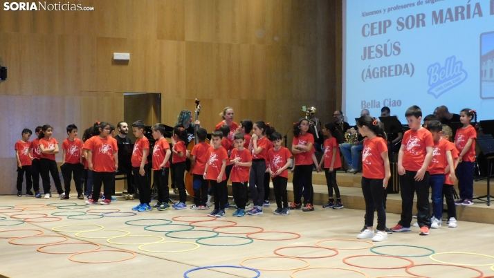 Unos 400 escolares de once centros educativos de Soria participarán en el IX Intercentros ‘Vive la Música’