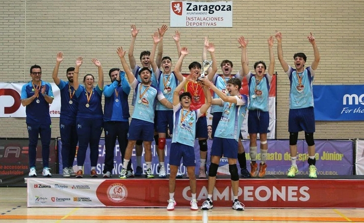 Río Duero Soria revalida su subcampeonato nacional junior en voleibol