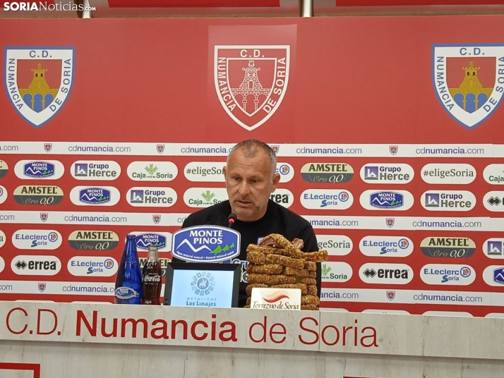 Estas son las claves que da Javi Moreno del Numancia – Yeclano para el ascenso a Primera RFEF