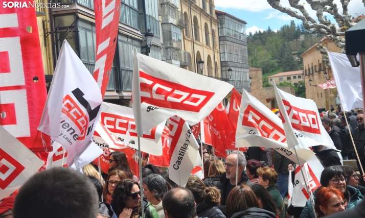 CCOO pide que la plaza de Las Concepciones sea llamada 1º de Mayo