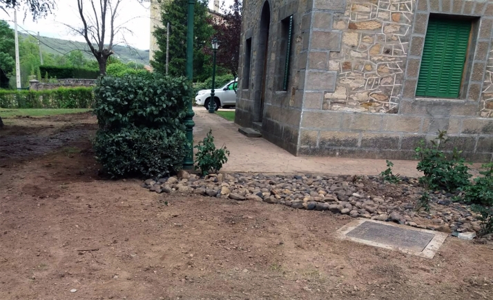 La Diputación finaliza las obras de urgencia en saneamiento en la residencia de El Royo 