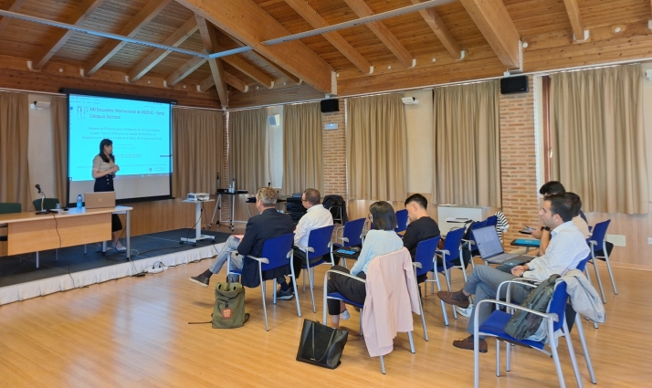 Profesorado de Contabilidad recala en Almazán con motivo de su encuentro en el Campus de Soria