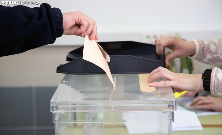 Soria vota hoy en las elecciones al Parlamento Europeo