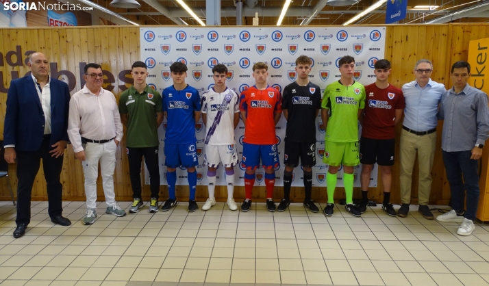 Así es la equipación del CD Numancia 24-25: Transmitiendo fuerza y guerrera