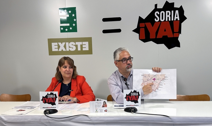 Existe destaca en Soria que su programa se centra en los problemas reales de la España vaciada y olvidada 