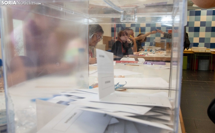 Componentes de las mesas electorales de Golmayo, en Comandancia por una incidencia con Se acabó la fiesta