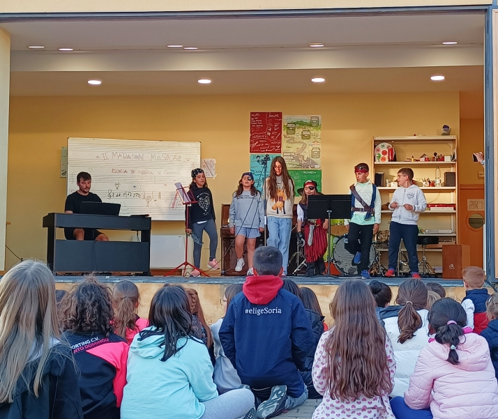 Golmayo celebró su II Maratón Musical a cargo de la escuela municipal