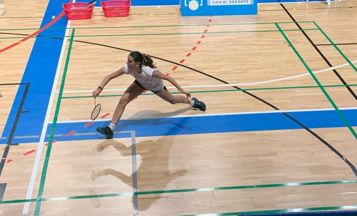 Brillante cuarto puesto de Jimena Ayllón con el combinado regional en el Nacional infantil de bádminton
