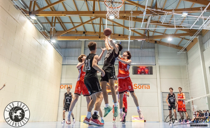 Dos equipos del Soria Baloncesto estarán en el I Torneo Ciudad de Las Rozas