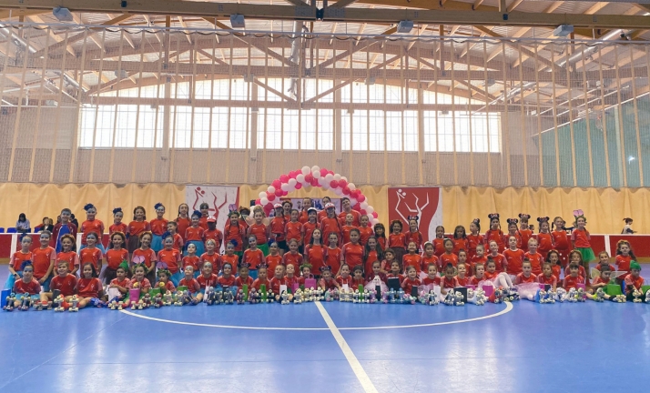 Fin de curso con exhibición para el Patín Soria
