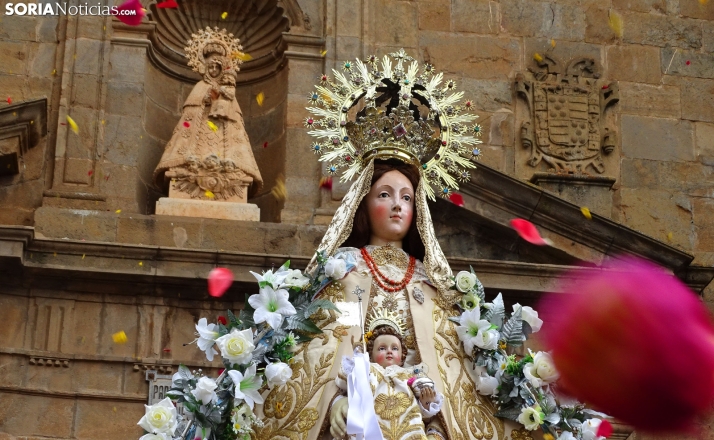 GALERÍA y VIDEO | Virgen de los Milagros: Fervor incombustible en el día grande de Ágreda