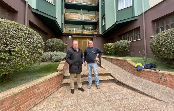 Más de un centenar de vecinos de los pisos verdes de Soria ya reciben la energía de la Red de Calor