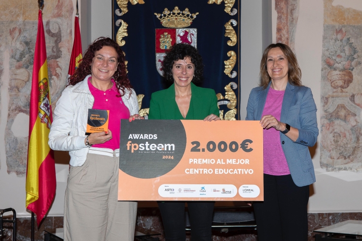 El CIFP Pico Frentes, mejor centro educativo en la tercera edición de los FP STEAM Awars