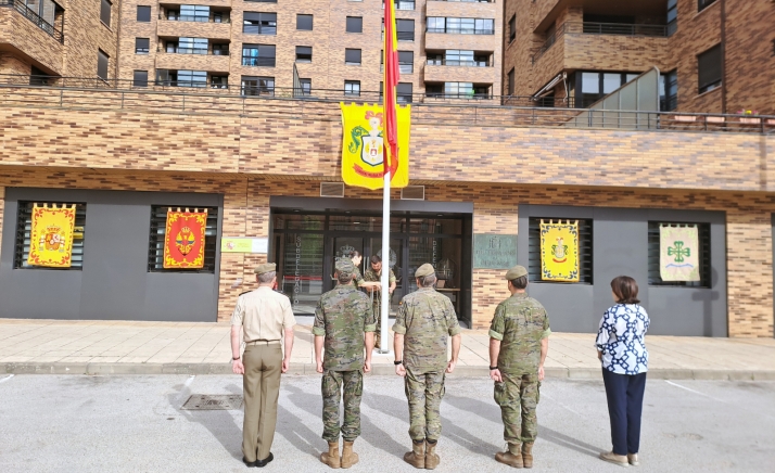 La Subdelegación de Defensa en Soria celebra el décimo aniversario de la proclamación de Felipe VI