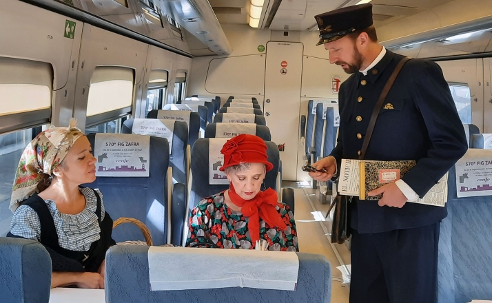 Vuelve a rodar el Tren Campos de Castilla
