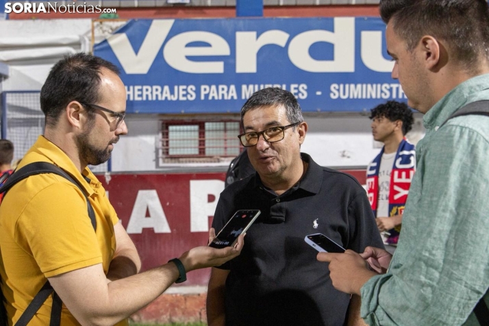 Santiago Morales valora hacer cambios en la gestión del Numancia: Tenemos que tener más presencia en el día a día