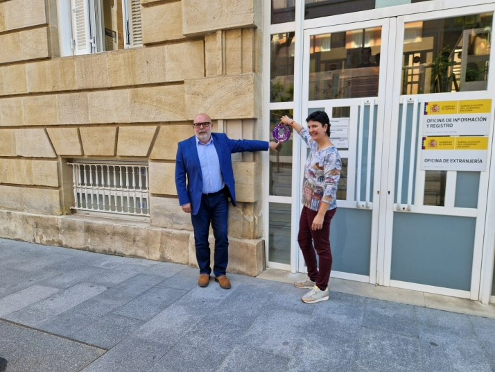 Registro y Extranjería de la Subdelegación se convierten en Puntos Violeta de atención a las víctimas de violencia machista