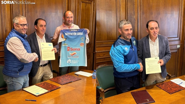 Diputación apoya al Grupo Herce con 47.000€ y al C.P. Urbión con 8.000€ 